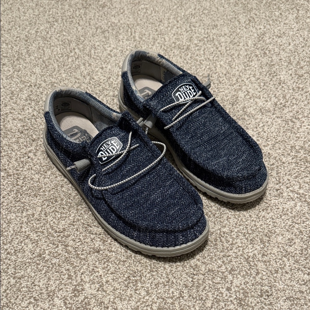 Hey Dude Men's Navy Slip-On Loafers